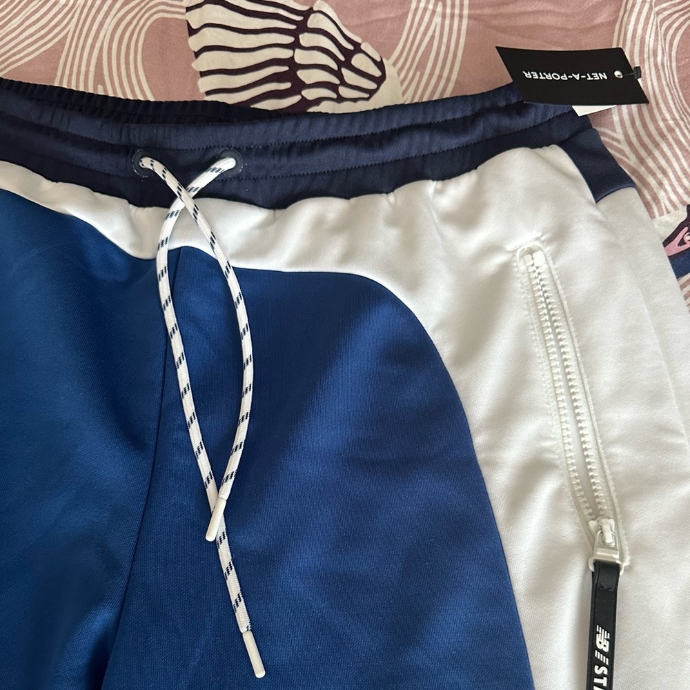 New Balance x Staud High Waist Track Pants in Blue Quartz size M - Picture 7 of 9
